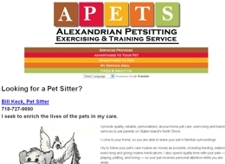 Alexandrian Pet Sitting Service