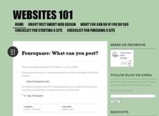 Websites 101